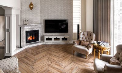 Classic sunlight villa design.